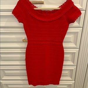 HERVE LEGER cocktail dress in EXCELLENT CONDITION